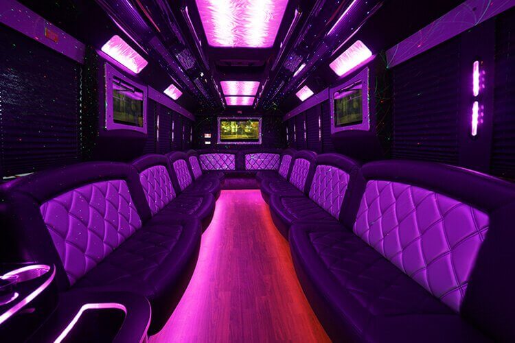 party bus interior