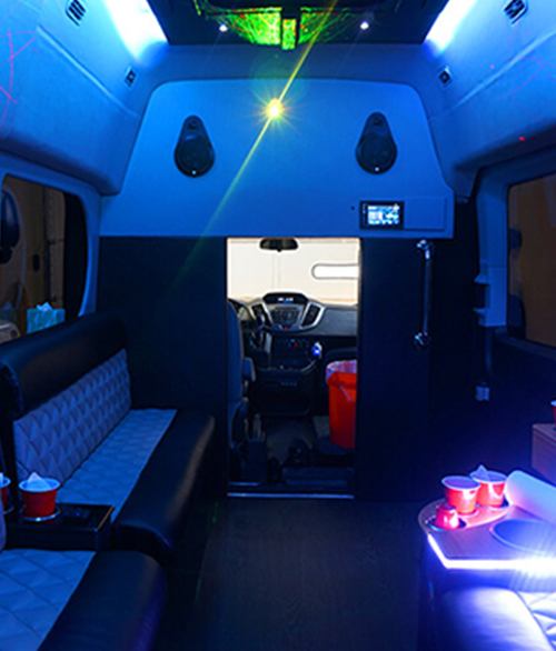 Exclusive van in Detroit