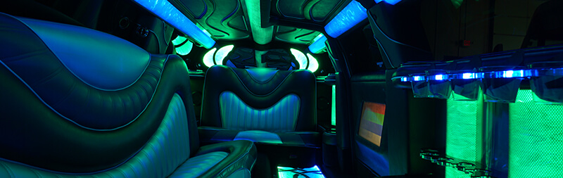 20 passenger luxury limo interior